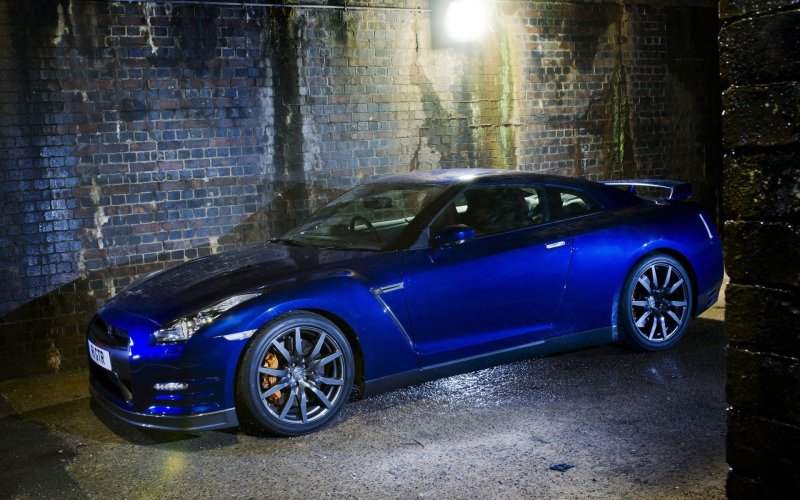 GTR r35 синий