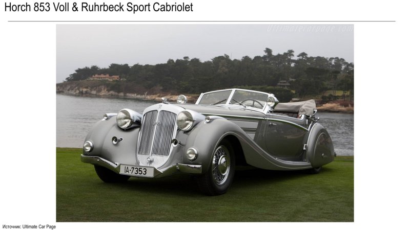 Horch 853 Sport Cabriolet