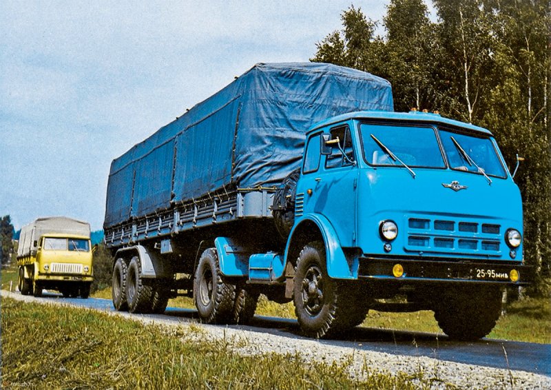 МАЗ 504 седельный тягач