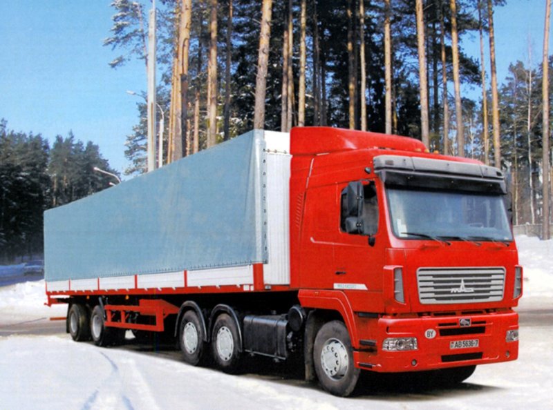 МАЗ "6430" евро