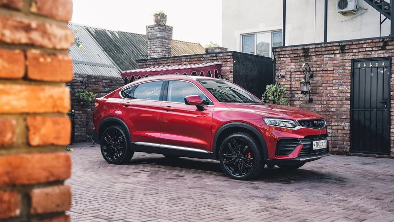 Новый кроссовер Geely kx11