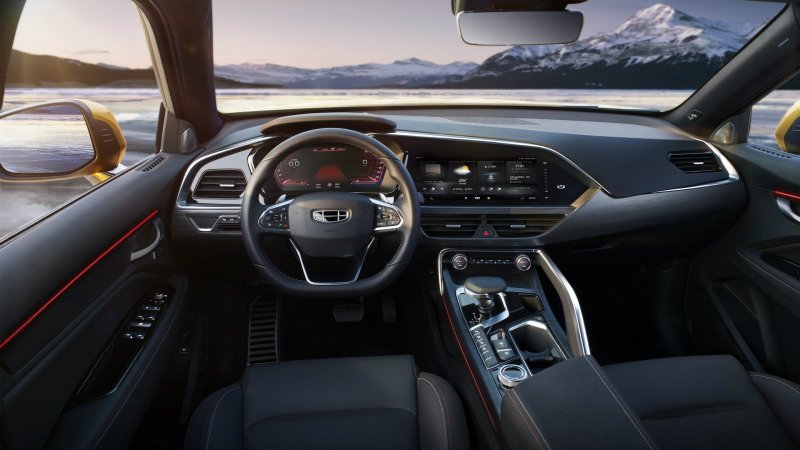 Купе-кроссовер Geely Tugella