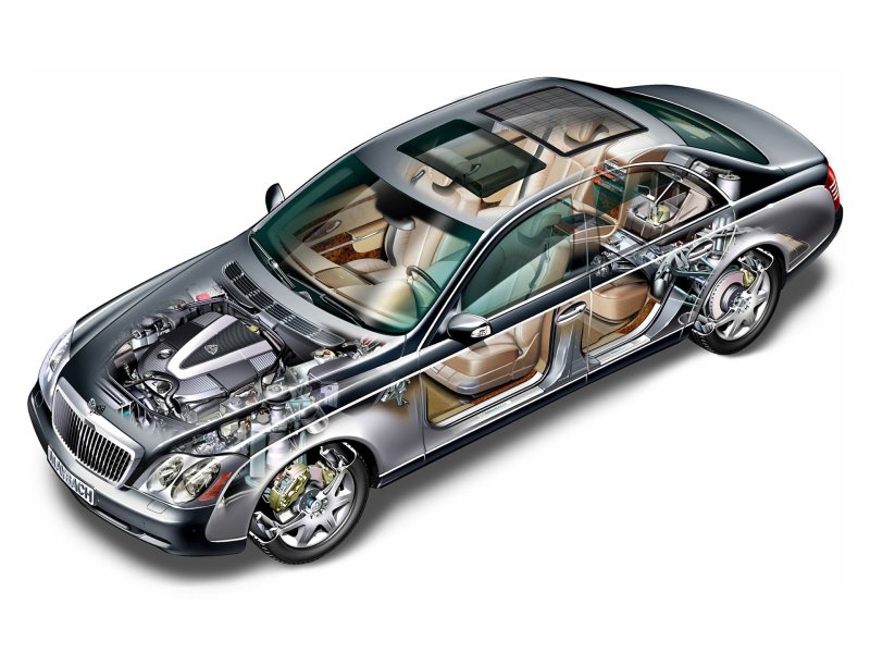 Maybach w240 двигатель