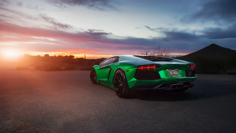 Lamborghini Aventador lp700-4 черная