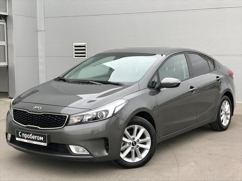 Kia Cerato 2018 серая