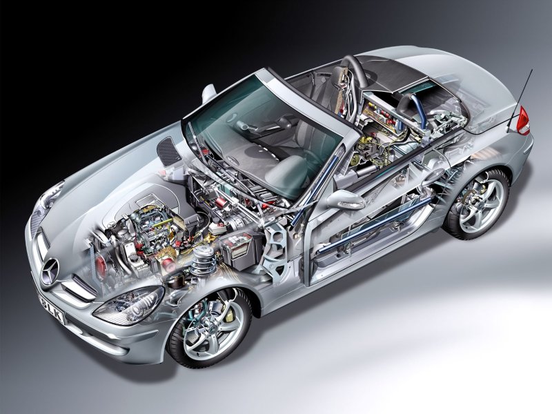 Cutaway Mercedes