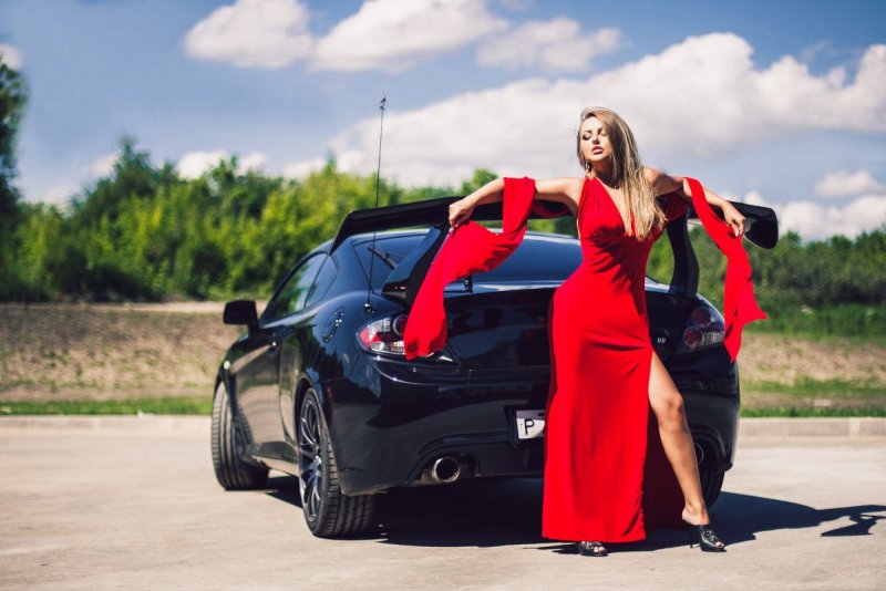 Девушки и авто