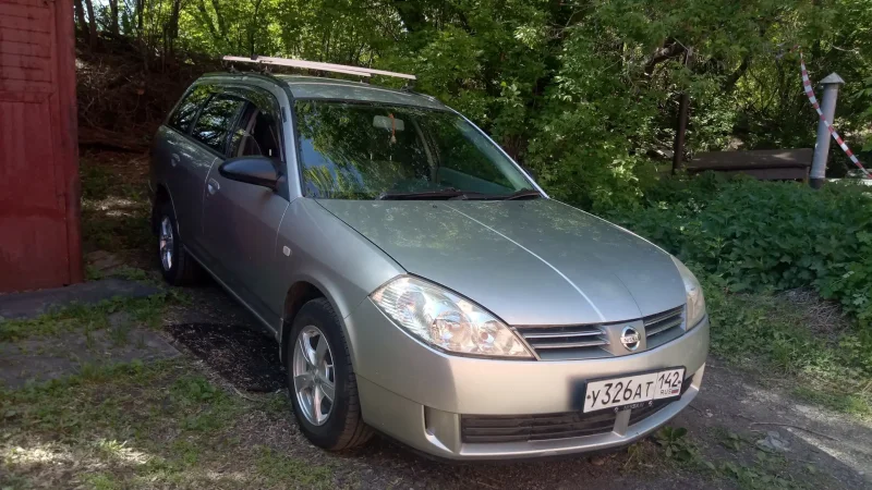 Ниссан вингроуд Рестайлинг 2002
