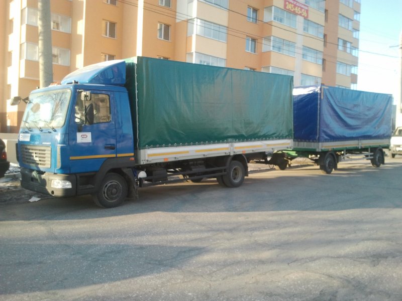 МАЗ 4370 Зубренок с кабиной со спальником