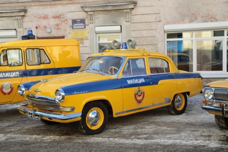 Москвич 407 ГАИ СССР