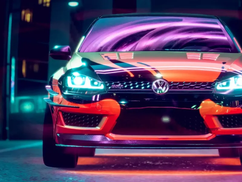Toyota Camry неон