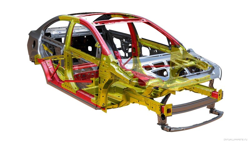 Силовой каркас Авео т-250 седан