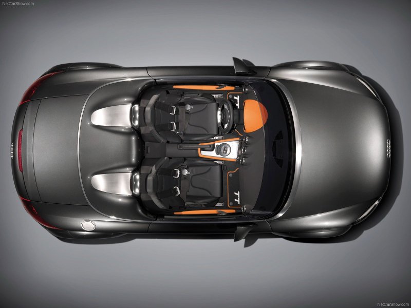 Порше 911 вид сверху
