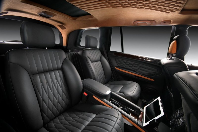 Перетяжка салона Mercedes gl 164