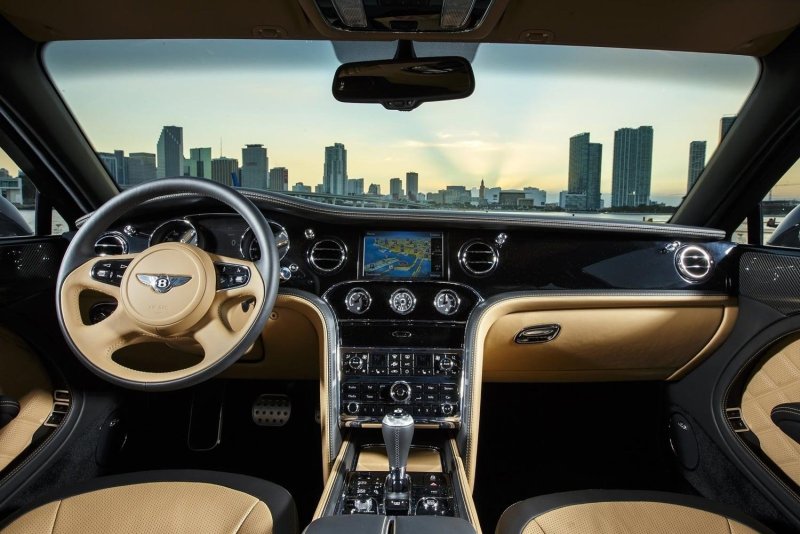 Bentley Mulsanne 2017 салон