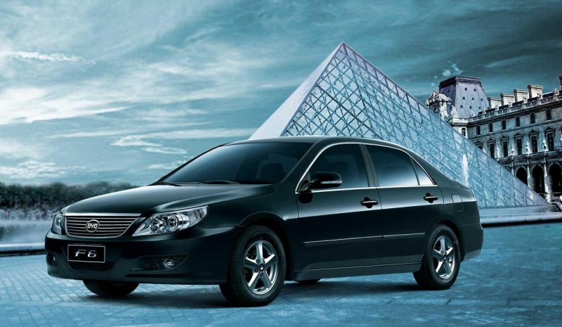 BYD f6 салон