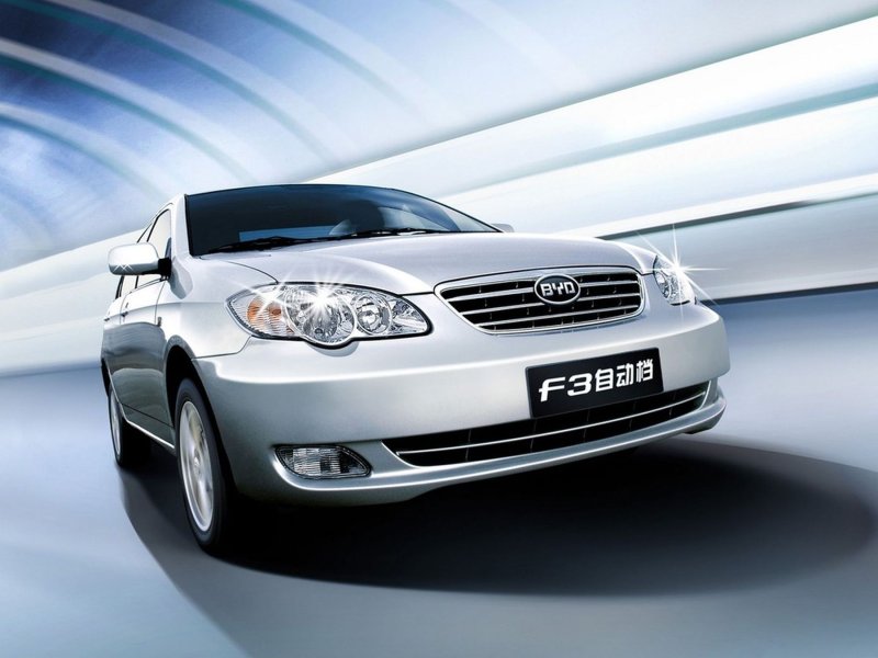 Китайская машина BYD f3