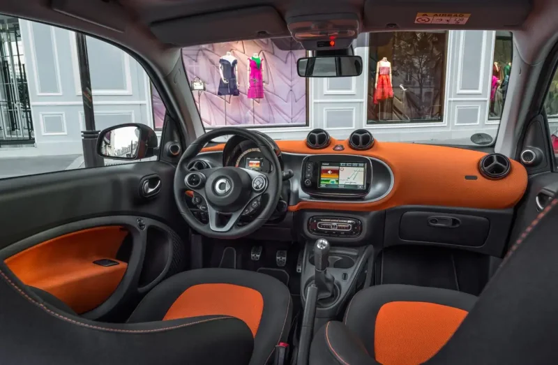 Smart Fortwo 2018 салон