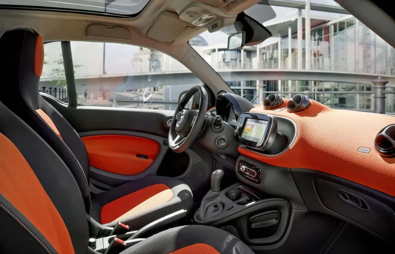 Smart Fortwo 2015 салон