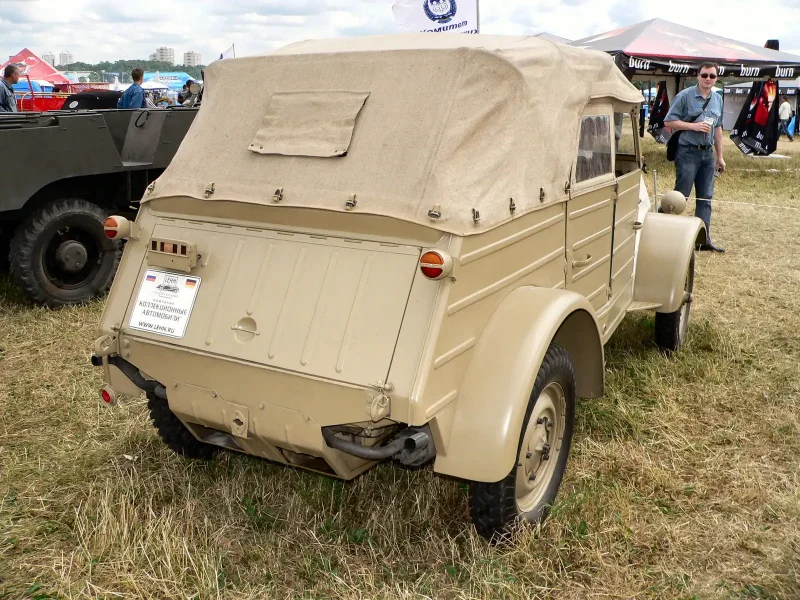 Автомобиль-амфибия - Volkswagen «Type 166» (Schwimmwagen)