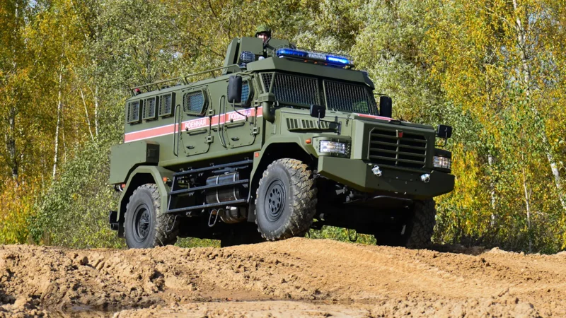 КАМАЗ патруль военной полиции