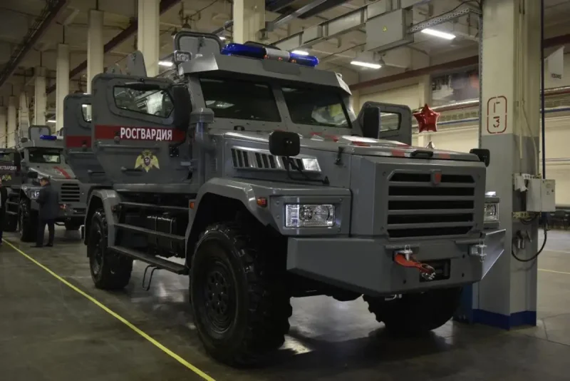 Бронеавтомобиль патруль Росгвардии