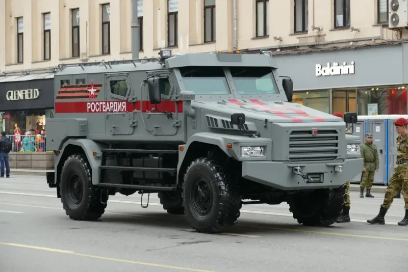 КАМАЗ Росгвардии броневик