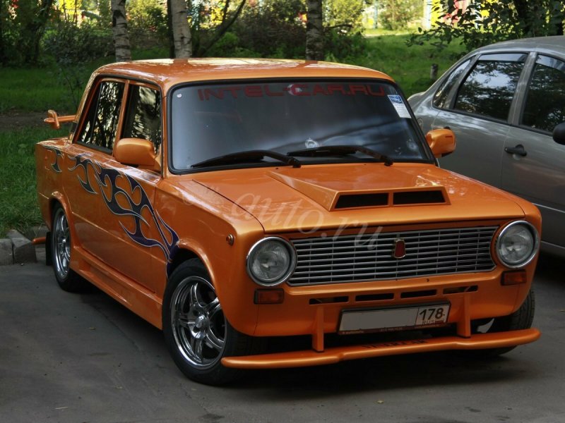 Тюнингованный ВАЗ 2101