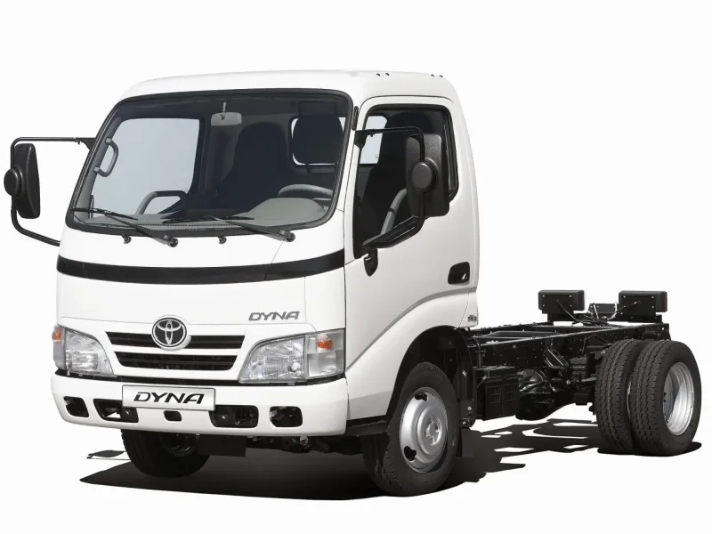 Toyota Dyna с грузовом