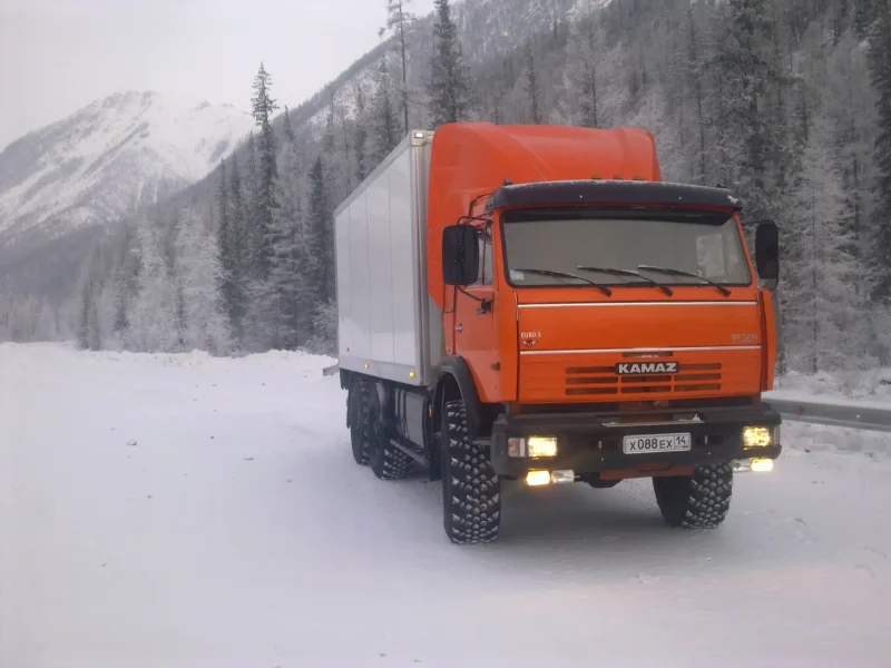 КАМАЗ 4310 на севере