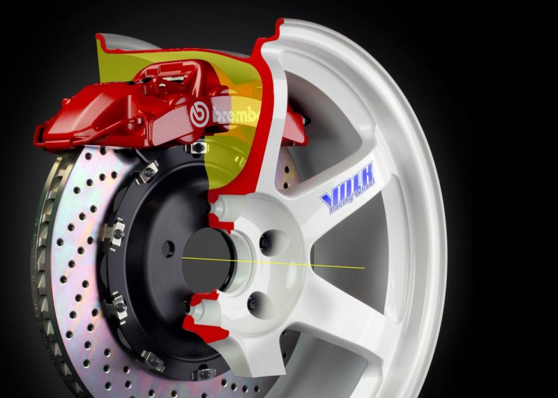 BREMBO суппорт торм. Задн..r