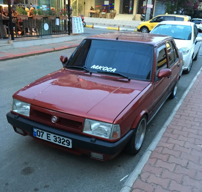 Старый турецкий Фиат