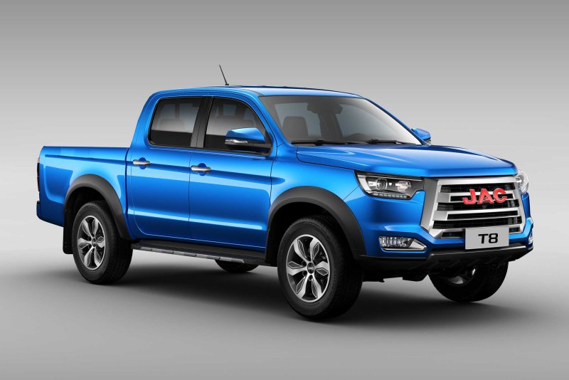 JAC t8 новый китайский пикап
