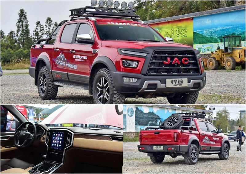 Китайский пикап JAC 2021