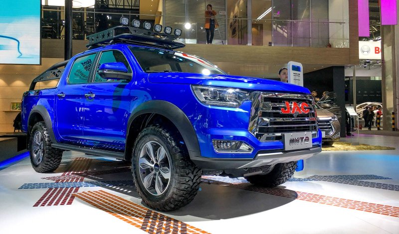 JAC t6 новый китайский пикап
