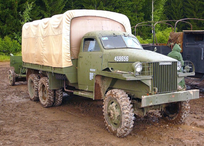Грузовик Студебеккер us-6