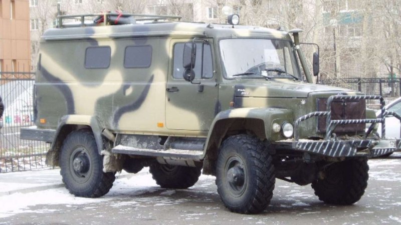 Автомобиль ГАЗ 330811 Вепрь
