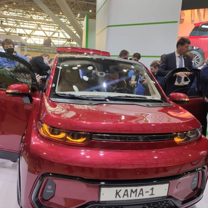 Российский электромобиль Кама-1