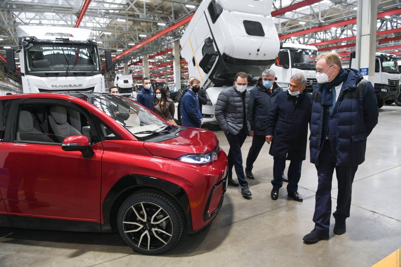 Российский электромобиль Кама-1
