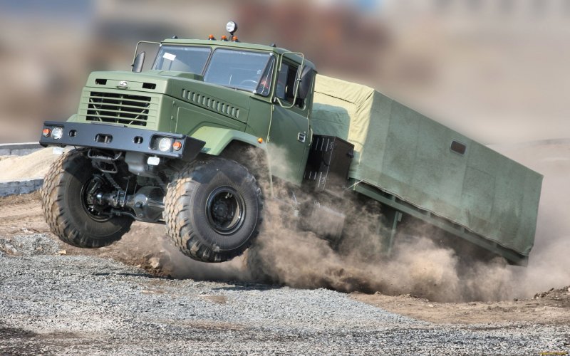 КРАЗ 6322 солдат