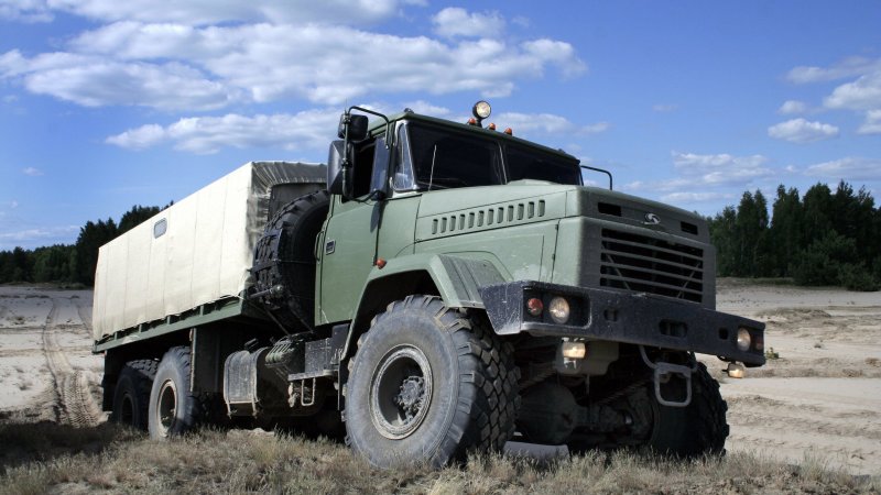 Военный грузовик КРАЗ 6322