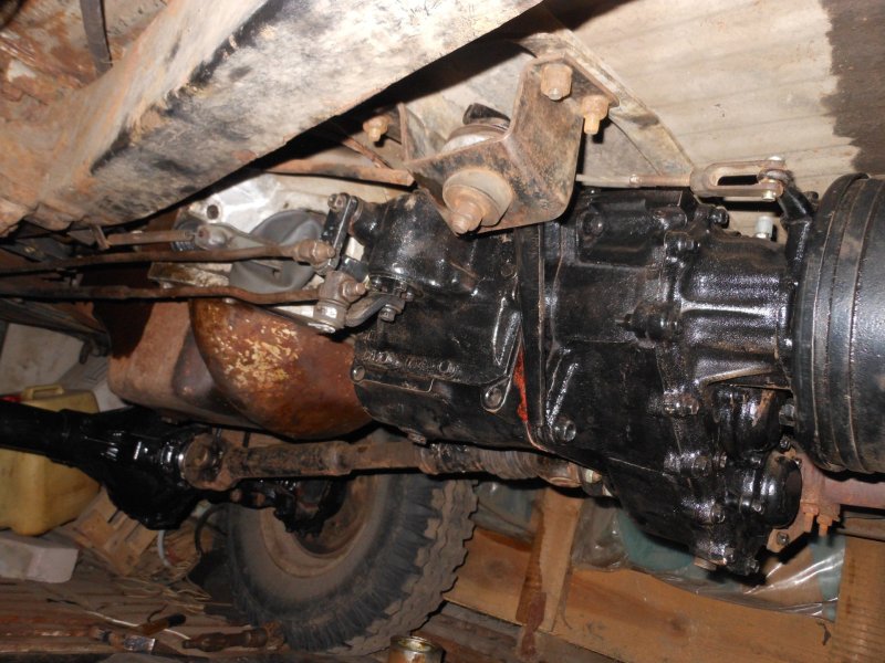 УАЗ 452 снизу