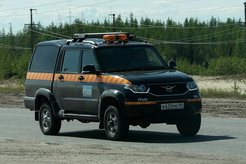 УАЗ Патриот разминирования