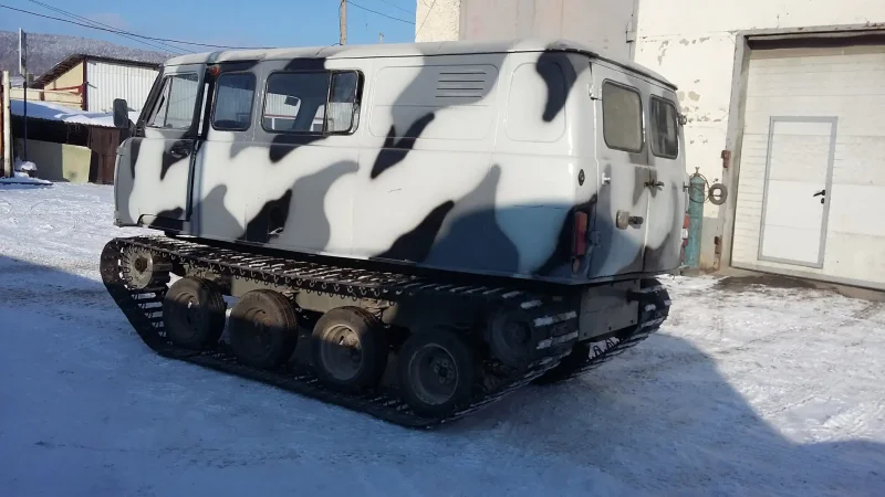 Гусеничный УАЗ Буханка
