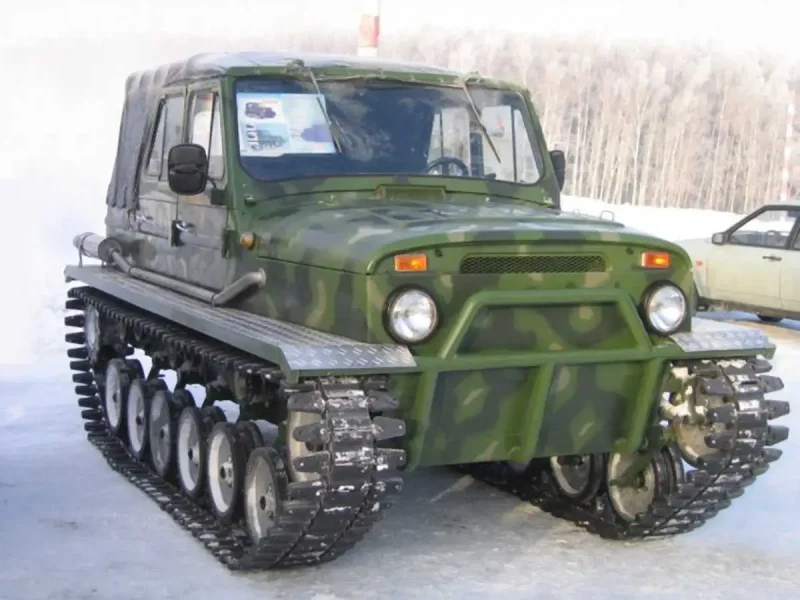 УАЗ гусеничный вездеход