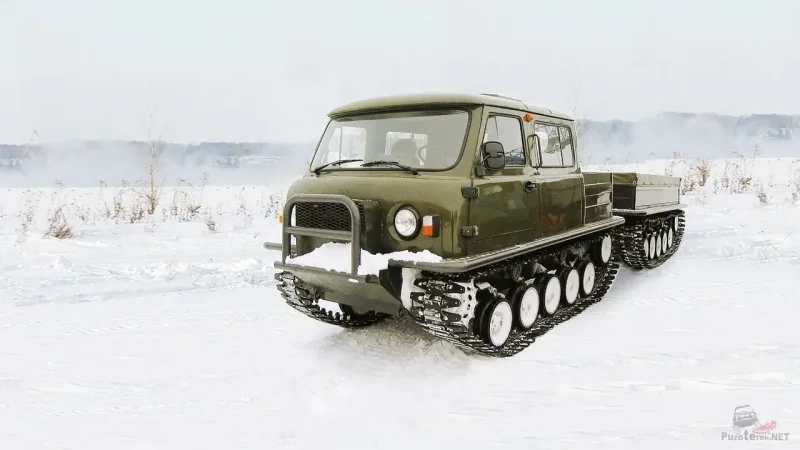 Гусеничный вездеход Узола