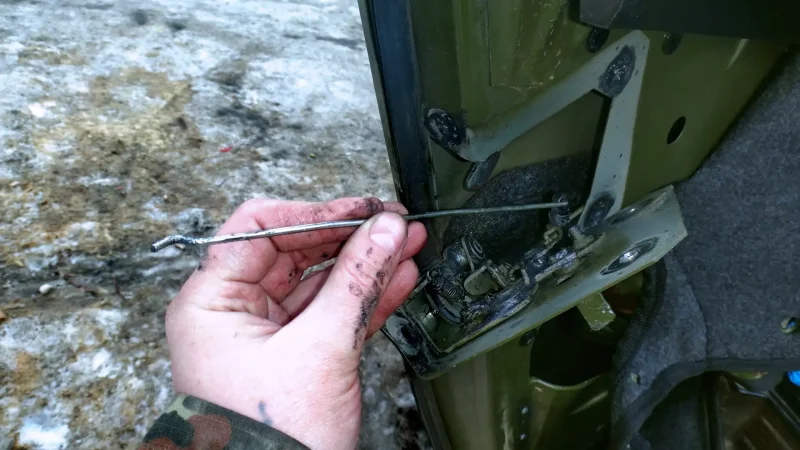 Замок задней двери УАЗ 3151