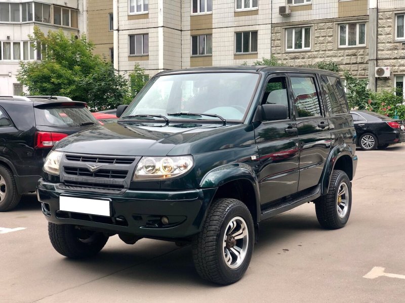 УАЗ Патриот 2008 зелёный