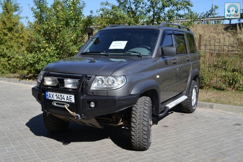 УАЗ Патриот 2008г загоузиои тонну