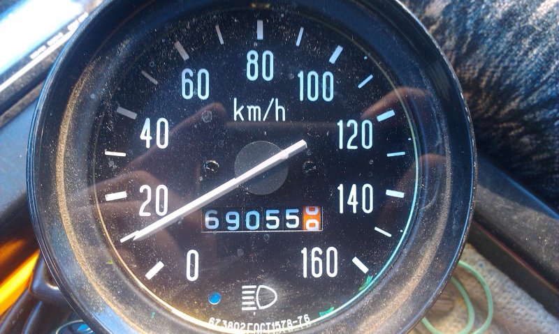 УАЗ 3909 спидометр